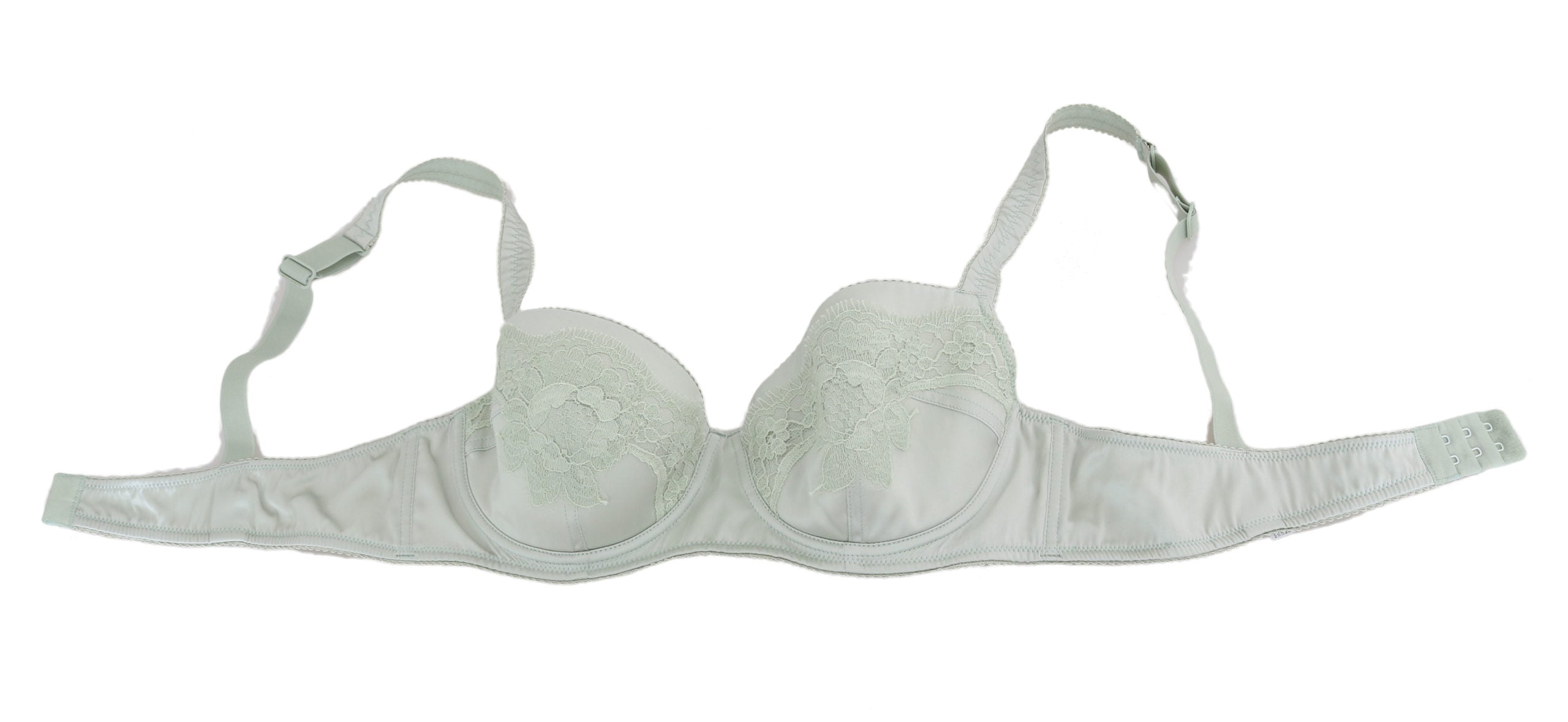 Green Balconcino Bra Floral Lace Underwear - it2-s