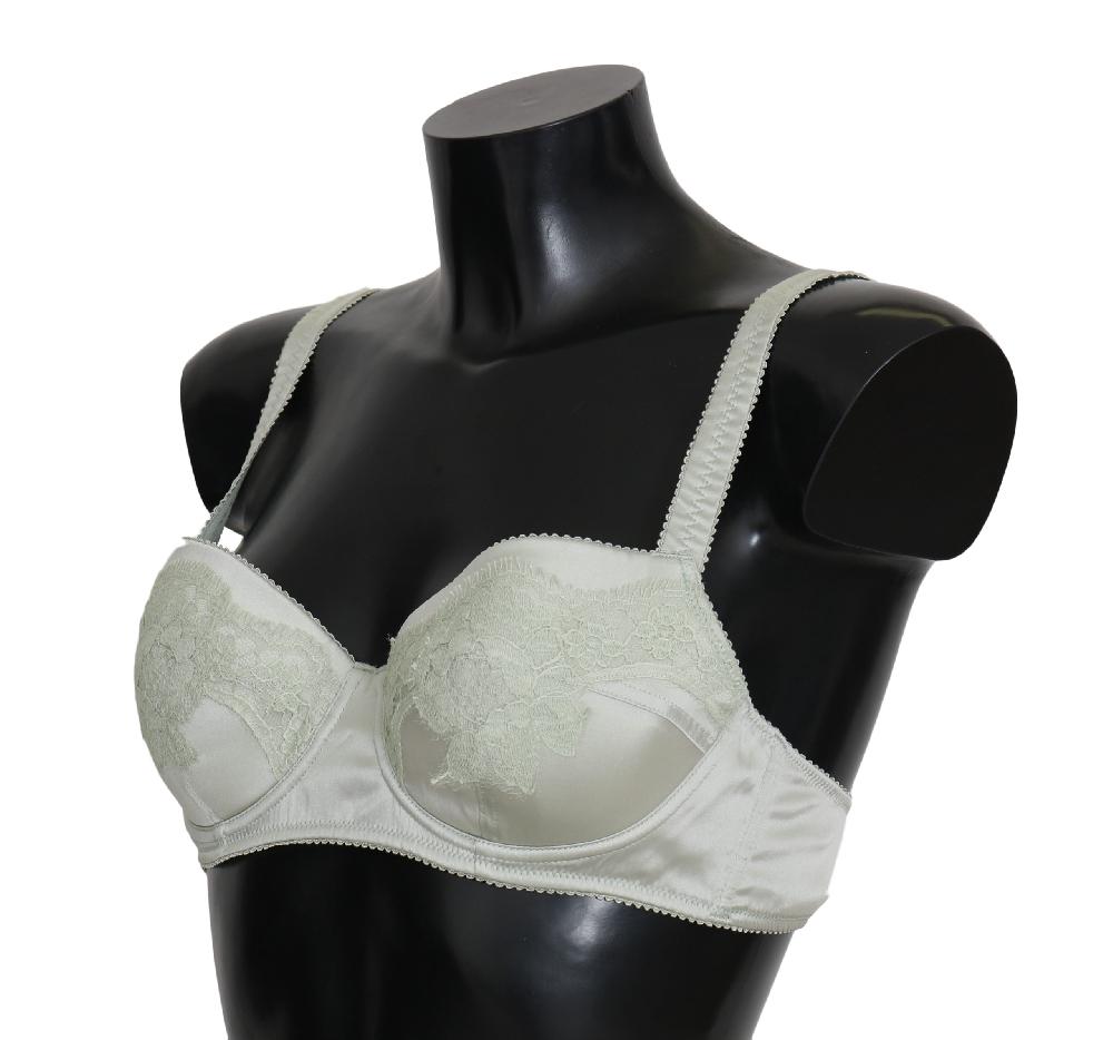 Green Balconcino Bra Floral Lace Underwear - it2-s