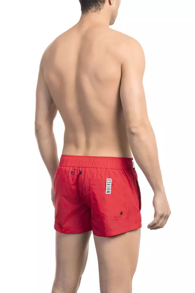 Red Polyamide Swimwear - m