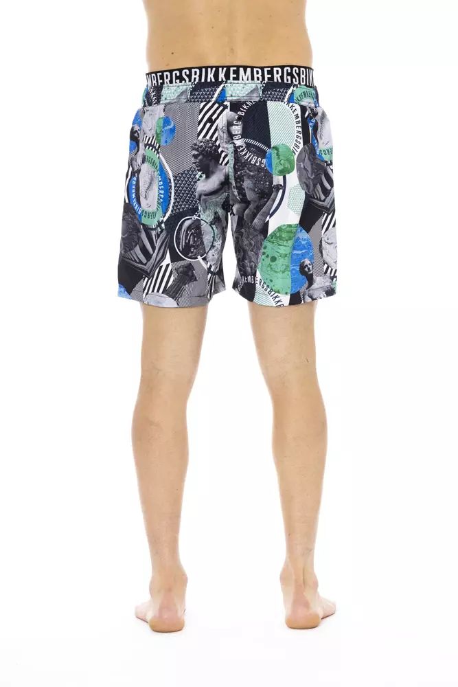 Multicolor Polyester Swimwear - xxl