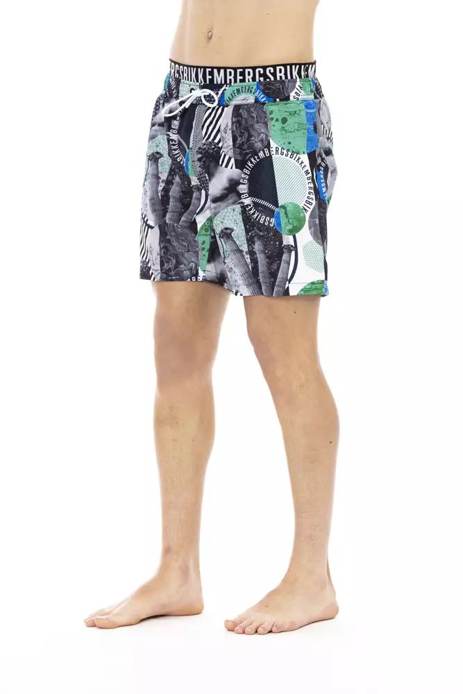 Multicolor Polyester Swimwear - m