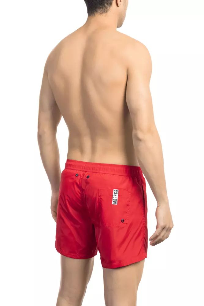 Red Polyamide Swimwear - s
