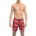 Red Polyester Swimwear - l