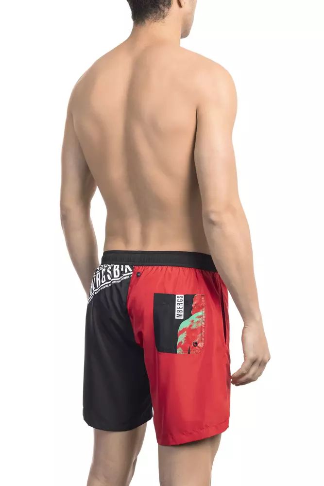 Red Polyester Swimwear - xxl