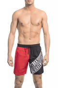 Red Polyester Swimwear - m