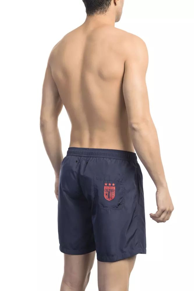 Blue Polyester Swimwear - xxl