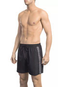 Black Polyester Swimwear - xxl