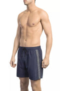 Blue Polyester Swimwear - m