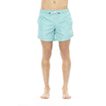 Light Blue Polyester Swimwear - m