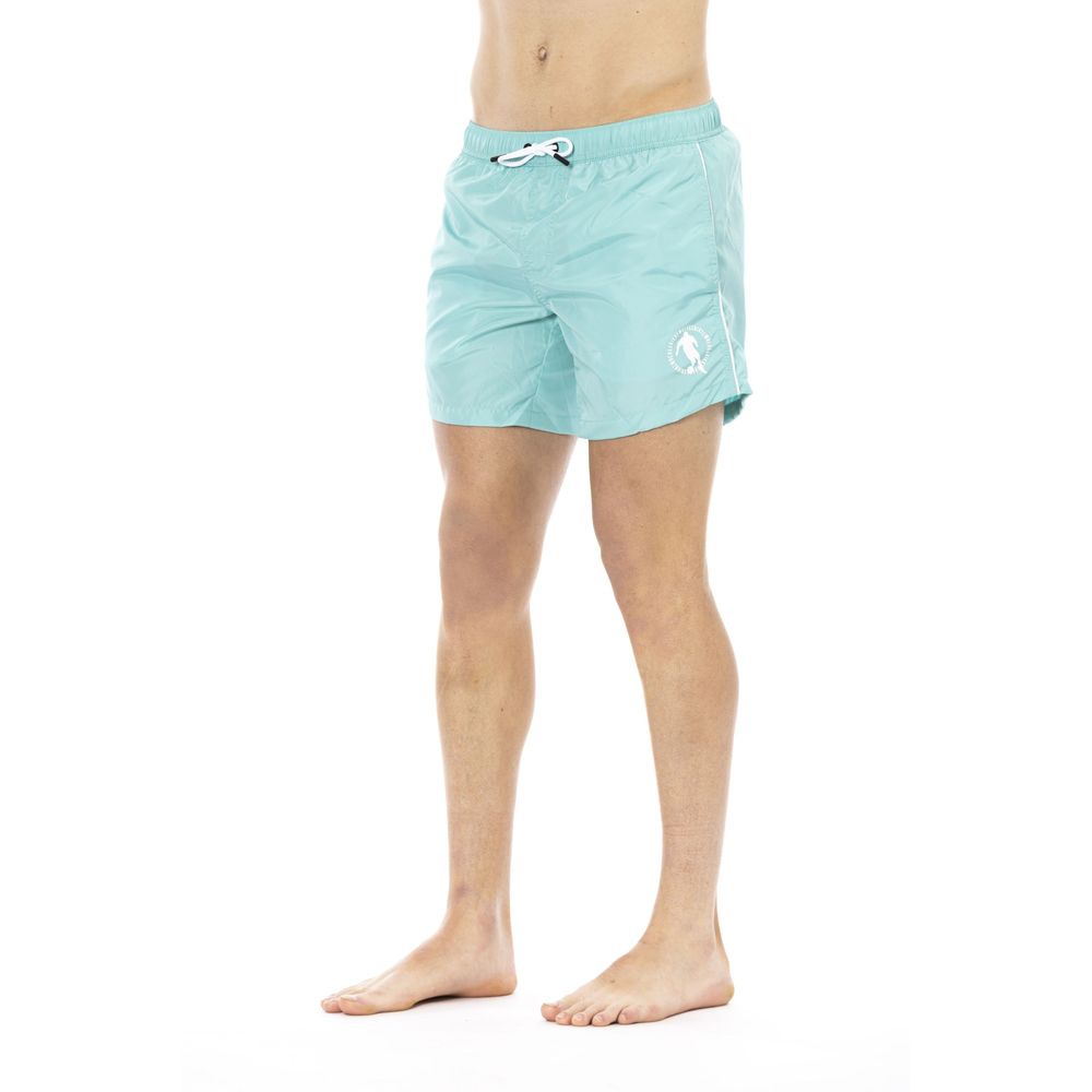 Light Blue Polyester Swimwear - m