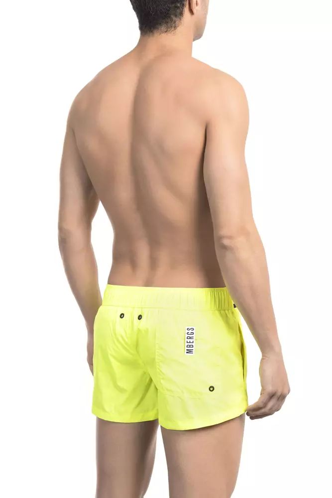 Yellow Polyamide Swimwear - m