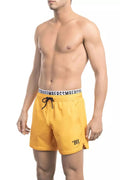 Orange Polyester Swimwear - l