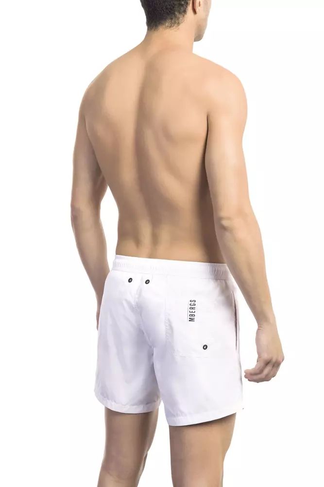 White Polyamide Swimwear - m