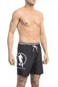 Black Polyester Swimwear - xl
