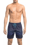 Blue Polyester Swimwear - s