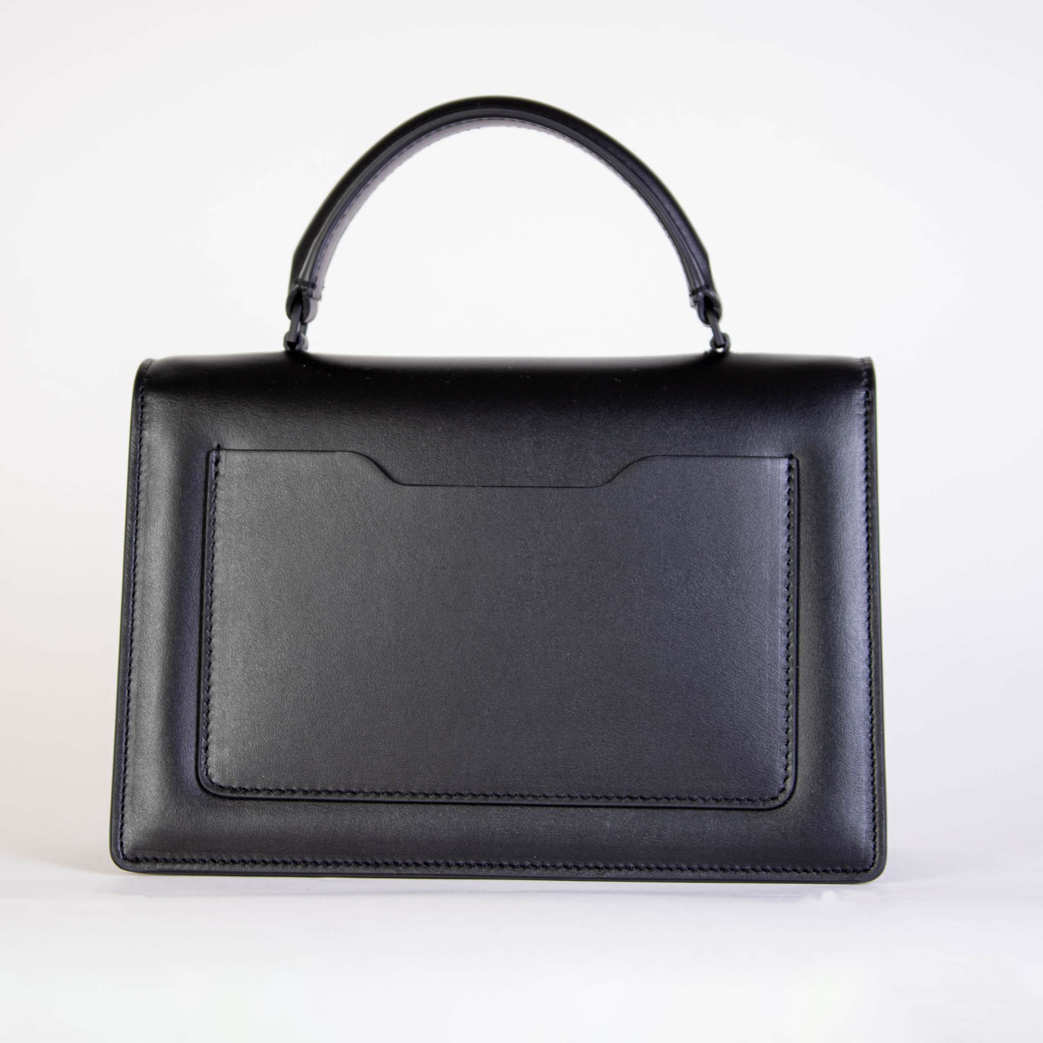 Jitney Off-White Tote Bag in Black - women