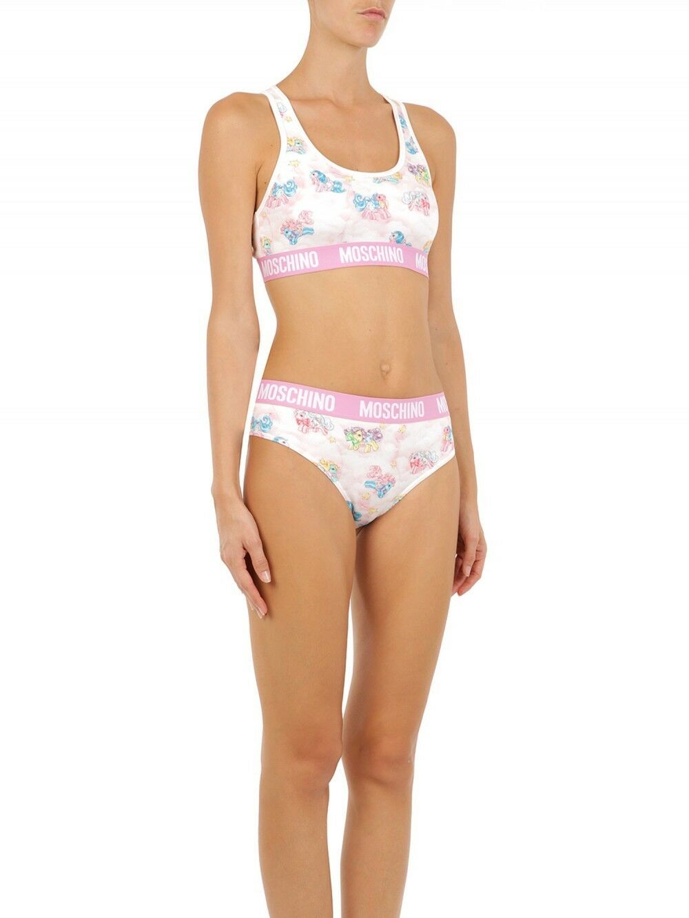 White Two-Piece Sleepwear My Little Pony Bikini - it36-xs