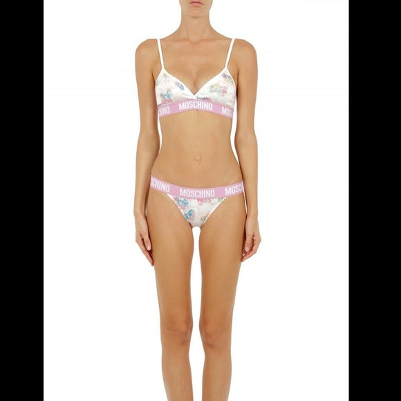 White My Little Pony Bra Briefs Set Two Piece Bikini - it38-xs