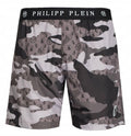 Gray Polyester Swimwear - xxl