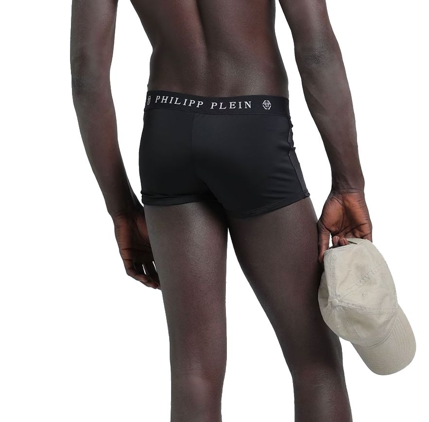 Black Polyamide Swimwear - l