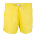 Yellow Swim Shorts Logo Details - it48-m