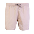 Beige Swim Shorts Logo Details - it48-m
