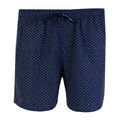 Blue Micro Print Swim Shorts - it48-m