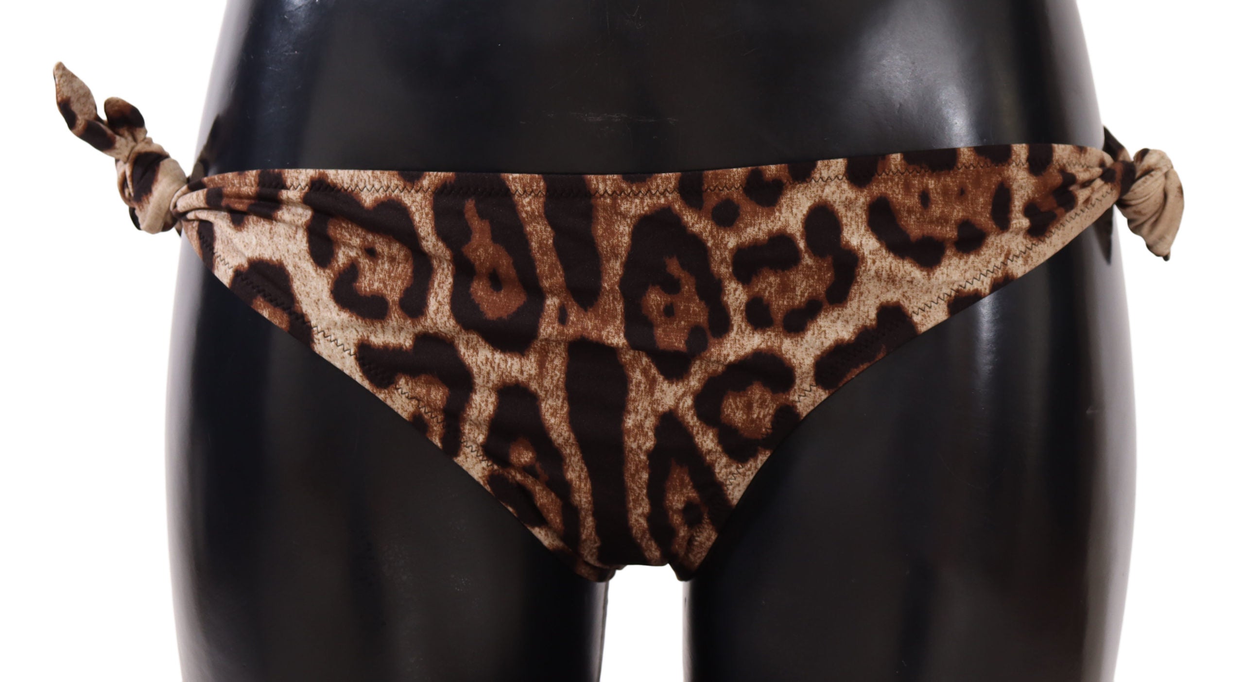 Bikini Bottom Brown Leopard Print Swimsuit Swimwear - it4-l