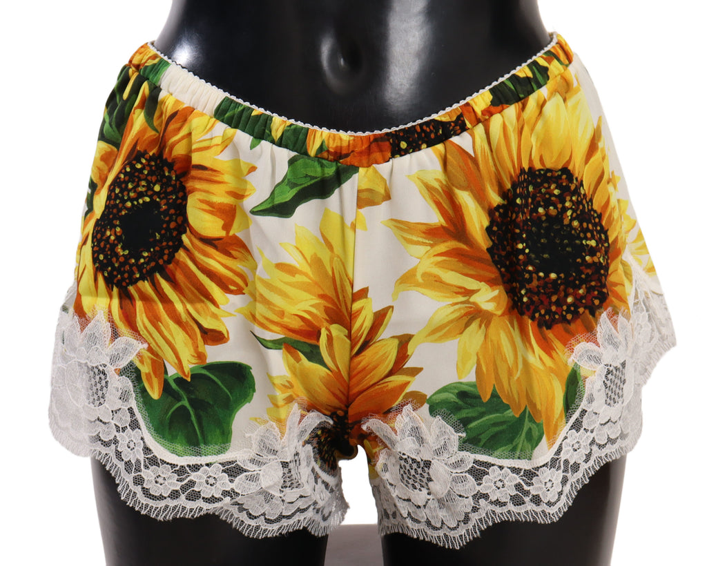 White Sunflower Lace Lingerie Underwear - it2-s