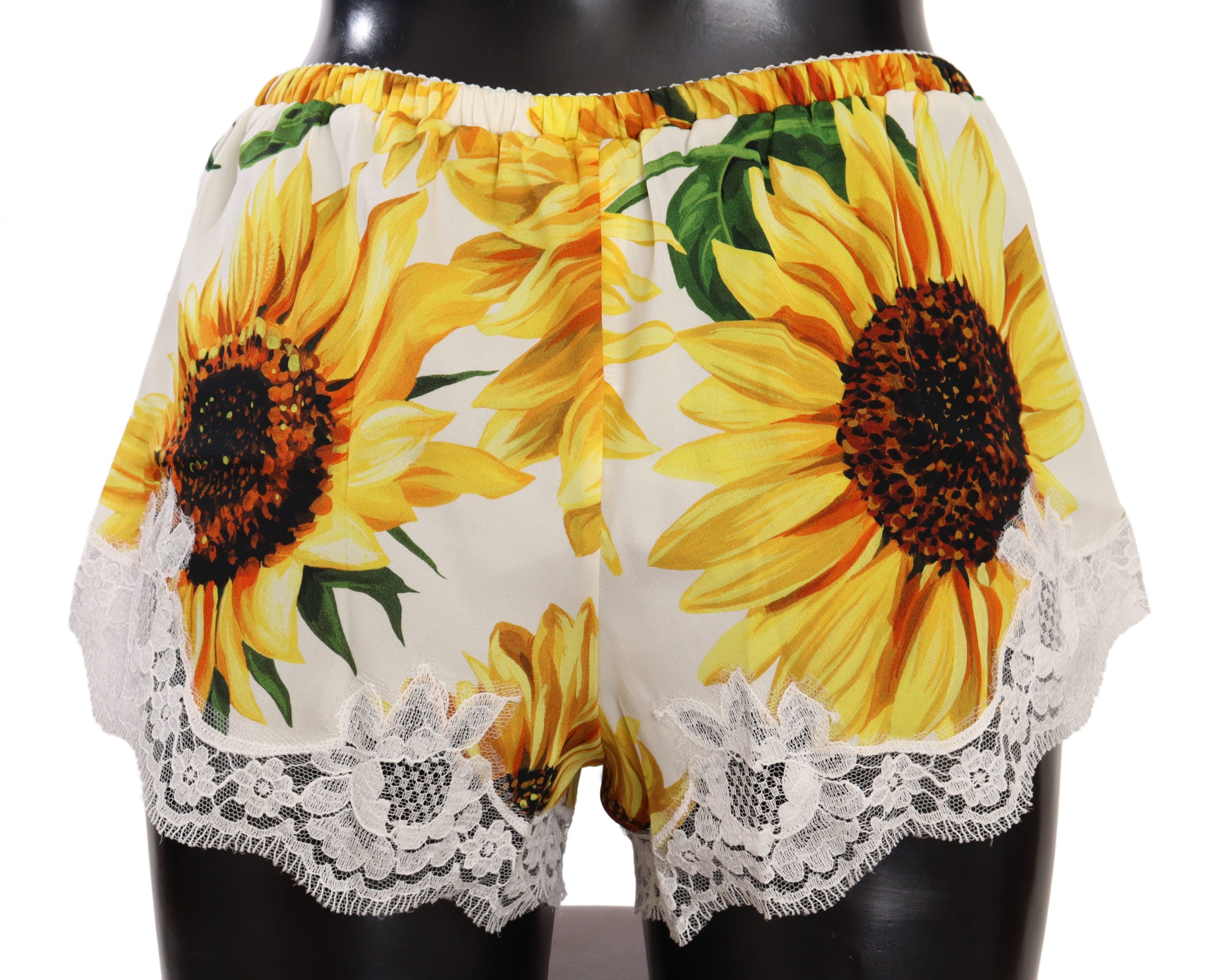 White Sunflower Lace Lingerie Underwear - it2-s