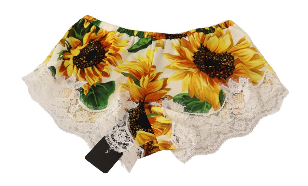 White Sunflower Lace Lingerie Underwear - it2-s