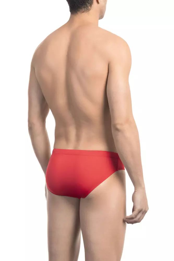 Red Polyamide Swimwear - xl