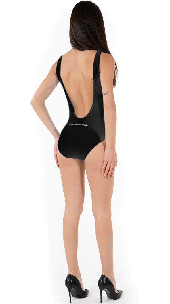Black Polyamide Swimwear - l