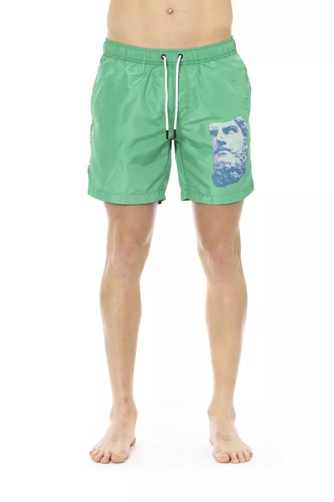 Green Polyester Swimwear - xxl