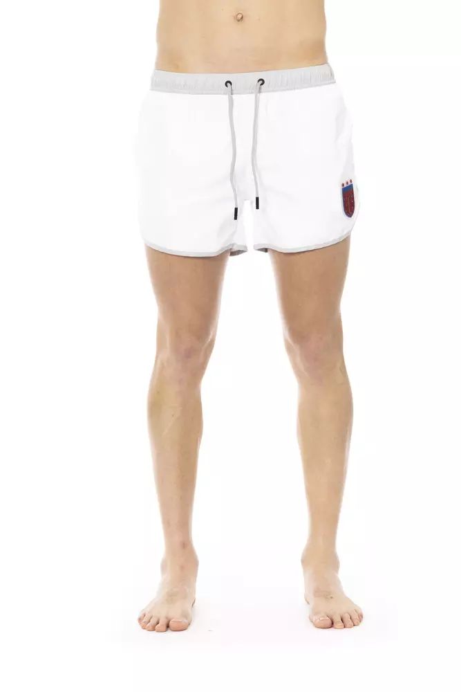 White Polyester Swimwear - xxl