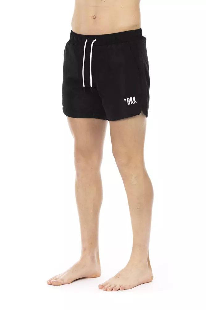 Black Polyester Swimwear - xxl