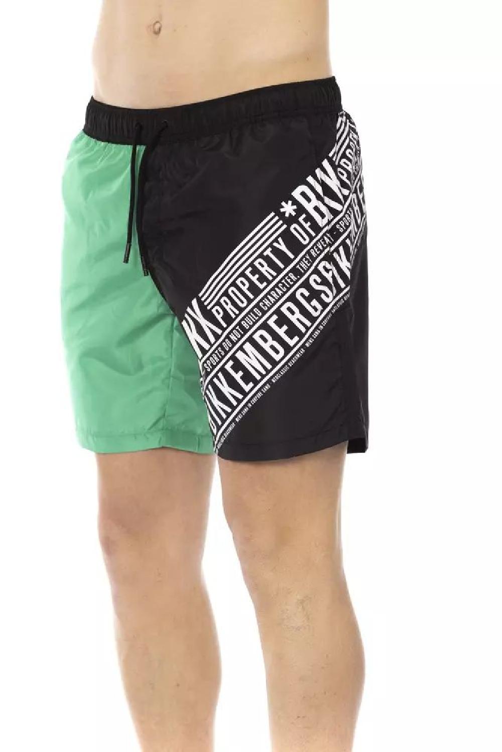 Green Polyester Swimwear - xl