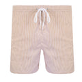 Beige Striped Swim Short - xxl