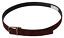 Brown Calf Leather Antique Metal Buckle Men - 90-cm-36-inches