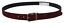 Brown Calf Leather Antique Metal Buckle Men - 90-cm-36-inches
