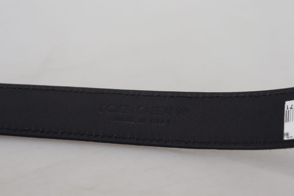 Brown Calf Leather Antique Metal Buckle Men - 90-cm-36-inches