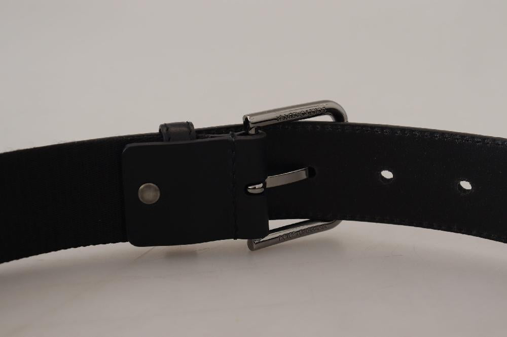 Green Print Cintura Silver Metal Buckle Belt - 90-cm-36-inches
