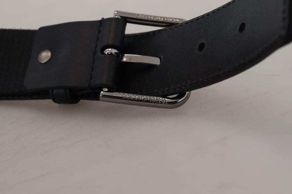 Green Print Cintura Silver Metal Buckle Belt - 90-cm-36-inches