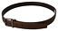 Bronze Leather Silver Tone Metal Buckle Men - 90-cm-36-inches