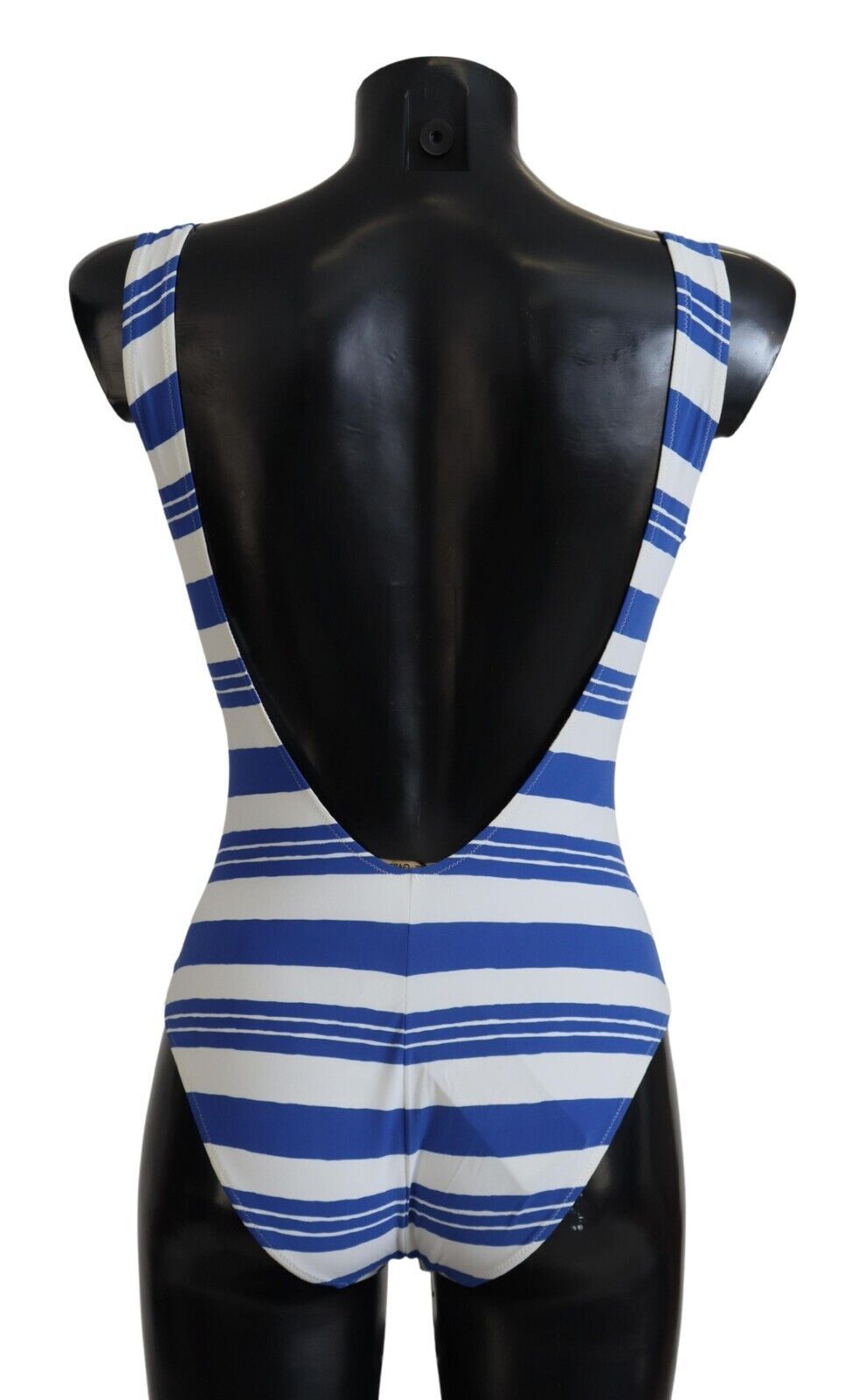 Blue Striped One Piece Women Beachwear Bikini - it2-s