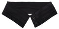 Black Silk Women Waist Cummerbund - it40-s