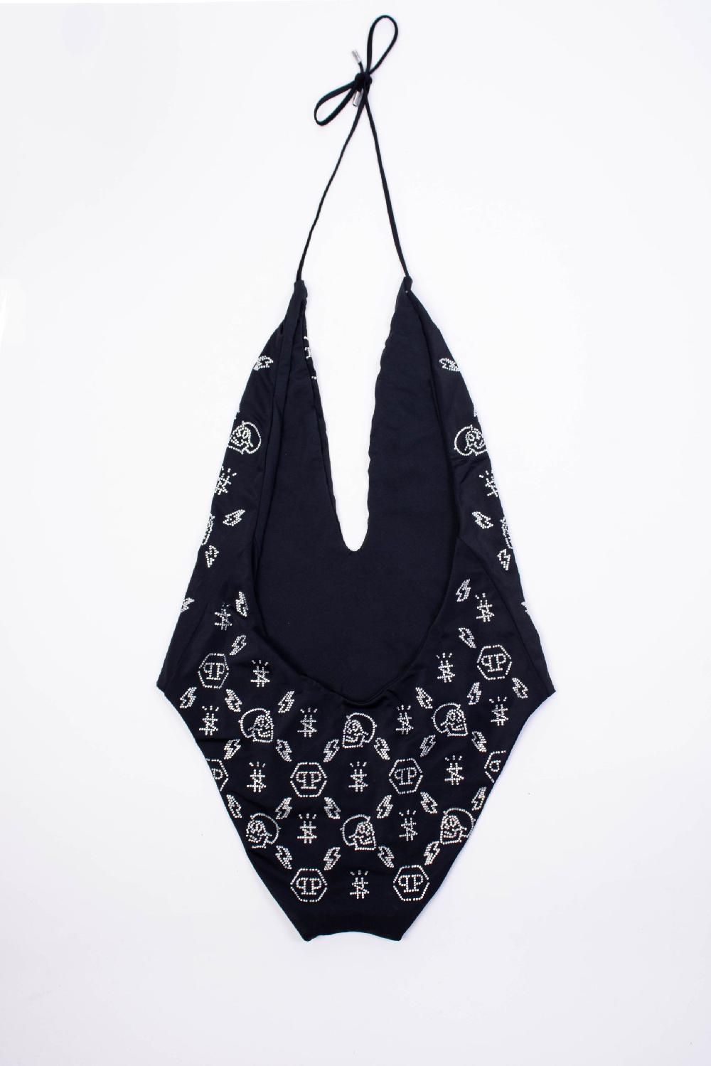 Crystal One Piece Swimsuit in Black - it44-l