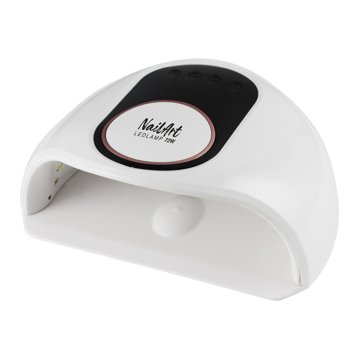 AGV Lampada Unghie NAILART LED PRO 72W Nera per Gel e Acrilico Unisex