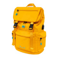 Anemoss Zaino per laptop 15" impermeabile giallo scomparto imbottito ergonomico