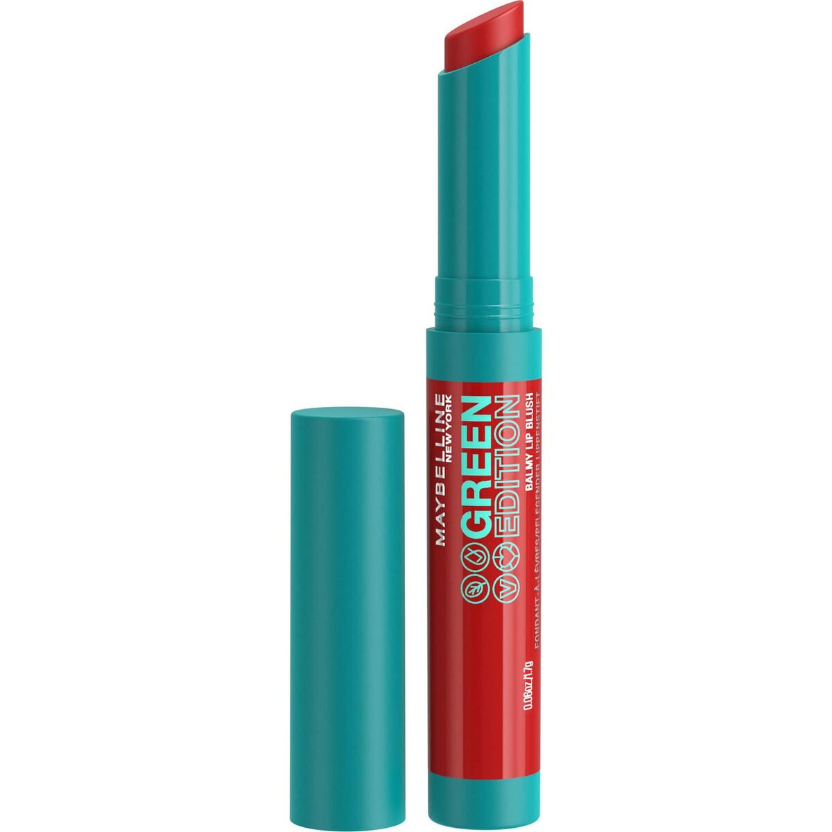 Balsamo Labbra colorato Maybelline Green Edition Nº 02-Bonfire 1,7 g